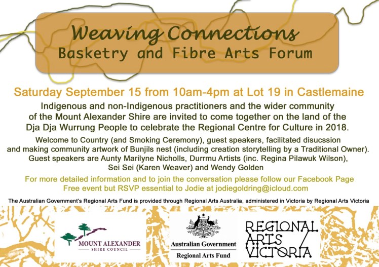 Weaving Connections Flyer