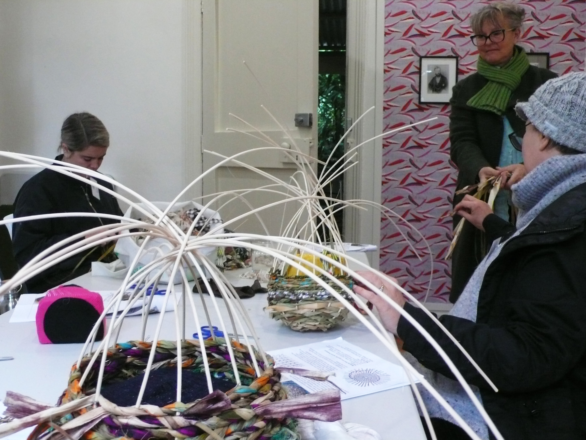 Participants Weaving 1